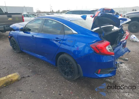 2018 Honda Civic Ex z USA, uszkodzony, nr VIN 19XFC2F76JE016147